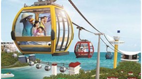 新加坡 缆车双程票 Cable car 成人票 Adult 含圣淘沙入岛门票
