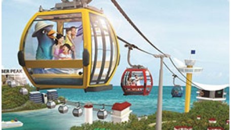 新加坡 缆车双程票 Cable car 成人票 Adult 含圣淘沙入岛门票 